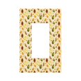 thumbnail image 1 of KLL Tropical Fruits Pattern Electrical Outlet Covers, 3" x 5" 1 Pack Electric Receptacle Plug Covers for Decorator Receptacle Outlet & Switch-Style U, 1 of 6