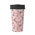 thumbnail image 1 of KLL Tropical Plants Pattern Stainless Steel Vacuum Insulated Tumbler - Carry Insulated Coffee Mug - Reusable Insulated Cold Brew Iced Coffee Cup Thermos, 1 of 8