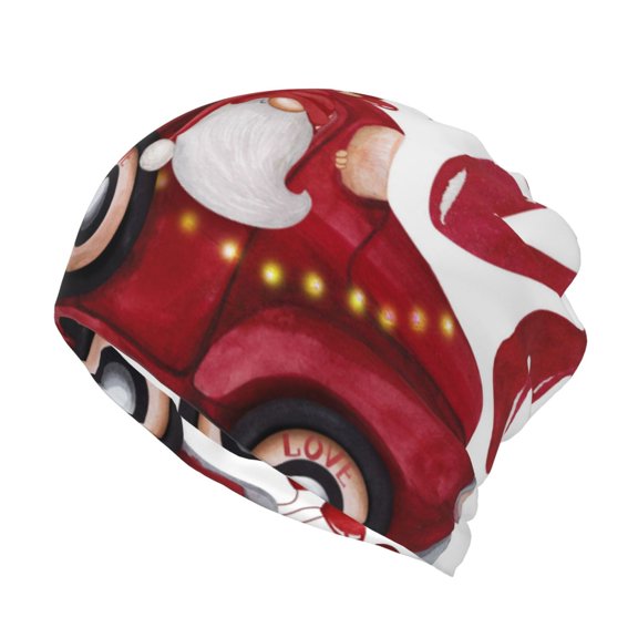 KLL Truck With Gnomes Pirnt Wicking Running Beanie Head Wrap Cycling Bandana for Men Women