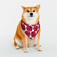 thumbnail image 1 of KLL Tulips Flowers Dog Bandanas,Triangle Reversible Pet Scarf for Small Medium Large and Extra Large Dogs-Large, 1 of 4