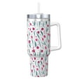 thumbnail image 1 of KLL Tulips Flowers Print 40oz Stainless Steel Insulated Car Cup Coffee Mug with Spillproof Lid - Keep Your Drink Hot or Cold on the Go, 1 of 8