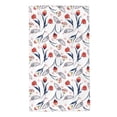thumbnail image 1 of KLL Tulips Flowers Ultra Absorbent & Soft Hand Towels for Bath, Hand, Face, Gym and Spa-27.5x16in, 1 of 7