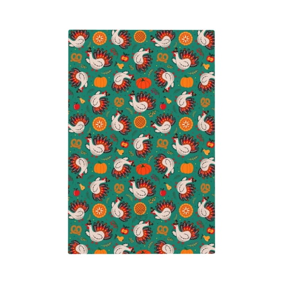 KLL Turkey And Thanksgiving1 Pattern Electrical Outlet Covers, 3" x 5" 1 Pack Electric Receptacle Plug Covers for Decorator Receptacle Outlet & Switch-Style V