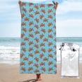 thumbnail image 1 of KLL Turtle Microfiber Beach Towel Fast Drying,Extra Large 27.5"x55" Sand Free Beach Towel Super Lightweight Towels, 1 of 5