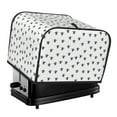 thumbnail image 1 of KLL Turtle Print 4 Slice Toaster Dust Covers Kitchen Small Appliance Cover with 2 Pockets,Can hold Jam Spreader Knife & Toaster Tongs (12.4 x 10.6 x 8.2), 1 of 1