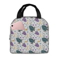thumbnail image 1 of KLL Turtle Print Insulated Lunch Bag Women, Reusable Cute Tote Lunch Box for Adult & Men, Leakproof Cooler Lunch Bags for Work Office Travel Picnic, 1 of 5