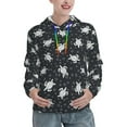 thumbnail image 1 of KLL Turtle for Womens Pullover Hoodie with Pocket Hooded Long Sleeve Shirts Sweatshirt for Women-Large, 1 of 7