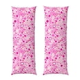 thumbnail image 1 of KLL Ultra Soft Microfiber Body Pillow Cover/Pillowcases 20"x54" with Hidden Zipper Closure-Breast Cancer Awareness2, 1 of 5
