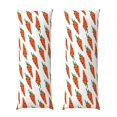 thumbnail image 1 of KLL Ultra Soft Microfiber Body Pillow Cover/Pillowcases 20"x54" with Hidden Zipper Closure-Carrot, 1 of 5