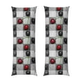 thumbnail image 1 of KLL Ultra Soft Microfiber Body Pillow Cover/Pillowcases 20"x54" with Hidden Zipper Closure-Cherries laid, 1 of 8