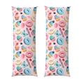 thumbnail image 1 of KLL Ultra Soft Microfiber Body Pillow Cover/Pillowcases 20"x54" with Hidden Zipper Closure-Cupcakes and Donuts, 1 of 8