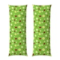 thumbnail image 1 of KLL Ultra Soft Microfiber Body Pillow Cover/Pillowcases 20"x54" with Hidden Zipper Closure-Daisies And Ladybugs, 1 of 5