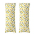 thumbnail image 1 of KLL Ultra Soft Microfiber Body Pillow Cover/Pillowcases 20"x54" with Hidden Zipper Closure-Flowers and Butterflies, 1 of 8