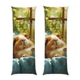 thumbnail image 1 of KLL Ultra Soft Microfiber Body Pillow Cover/Pillowcases 20"x54" with Hidden Zipper Closure-Lazy Home Style Guinea Pig, 1 of 5