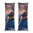 thumbnail image 1 of KLL Ultra Soft Microfiber Body Pillow Cover/Pillowcases 20"x54" with Hidden Zipper Closure-Night Sky Turtle, 1 of 5