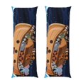 thumbnail image 1 of KLL Ultra Soft Microfiber Body Pillow Cover/Pillowcases 20"x54" with Hidden Zipper Closure-Ocean Scene with Noah's Ark, 1 of 8