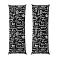 thumbnail image 1 of KLL Ultra Soft Microfiber Body Pillow Cover/Pillowcases 20"x54" with Hidden Zipper Closure-Pasta Bacon, 1 of 8