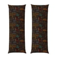 thumbnail image 1 of KLL Ultra Soft Microfiber Body Pillow Cover/Pillowcases 20"x54" with Hidden Zipper Closure-Polynesian Turtles, 1 of 8