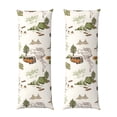 thumbnail image 1 of KLL Ultra Soft Microfiber Body Pillow Cover/Pillowcases 20"x54" with Hidden Zipper Closure-Road Trip, 1 of 5