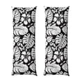 thumbnail image 1 of KLL Ultra Soft Microfiber Body Pillow Cover/Pillowcases 20"x54" with Hidden Zipper Closure-Tropical Leaves, 1 of 5