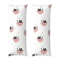 thumbnail image 1 of KLL Ultra Soft Microfiber Body Pillow Cover/Pillowcases 20"x54" with Hidden Zipper Closure-Umbrella Cat, 1 of 5