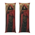 thumbnail image 1 of KLL Ultra Soft Microfiber Body Pillow Cover/Pillowcases 20"x54" with Hidden Zipper Closure-Vintage Rose Scepter Skull, 1 of 5