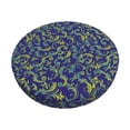 thumbnail image 1 of KLL Uncaria Flower Round Bar Chair Cushion Cover 12 inch ,Bar Stool Protector with Elastic, Soft Washable, 1 of 6