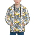 thumbnail image 1 of KLL Unisex Kids Boys Girls Hooded Pocket Pullover Hoodies-Sea Turtle, 1 of 5