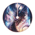 thumbnail image 1 of KLL Urban Style Colorful Dragon Christmas Tree Skirt 48" ,Party Decorations Farmhouse for Christmas Decorations Holiday Party, 1 of 6