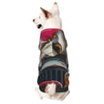 thumbnail image 1 of KLL Vibrant Bunny Ride for Basic Dog Hoodie - Pet Hoodie Sweater with Leash Hole - Cute Dog Sweatshirt - Pet Clothes Hooded Sweatshirt for Dog & Cat -X-Small, 1 of 8