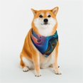 thumbnail image 1 of KLL Vibrant Fluid Motion Art Dog Bandanas,Triangle Reversible Pet Scarf for Small Medium Large and Extra Large Dogs-Small, 1 of 4
