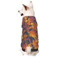 thumbnail image 1 of KLL Vintage Abstract Maple Leaf Art for Basic Dog Hoodie - Pet Hoodie Sweater with Leash Hole - Cute Dog Sweatshirt - Pet Clothes Hooded Sweatshirt for Dog & Cat -XX-Large, 1 of 8