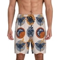 thumbnail image 1 of KLL Vintage Botanical Butterfly Art for Men's 1-Pack Shorts,Sleep Pajama Shorts for Men Soft Pj Shorts Men's Pajama Bottoms Sleepwear -4X-Large, 1 of 7