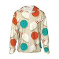 thumbnail image 1 of KLL Vintage Bowling Print Men's Women’s UPF 50+ Sun Protection Outdoor Hoodie Jacket Long Sleeve Fishing Hiking Performance Shirt-3X-Large, 1 of 6