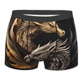 thumbnail image 1 of KLL Vintage Metal Dragon Men's Cotton Boxer Briefs Underwear-XX-Large, 1 of 8