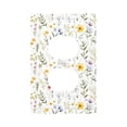 thumbnail image 1 of KLL Watercolor Floral A Pattern Electrical Outlet Covers, 3" x 5" 1 Pack Electric Receptacle Plug Covers for Decorator Receptacle Outlet & Switch-Style S, 1 of 6