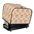 thumbnail image 1 of KLL Watercolor Gnomes Print 4 Slice Toaster Dust Covers Kitchen Small Appliance Cover with 2 Pockets,Can hold Jam Spreader Knife & Toaster Tongs (12.4 x 10.6 x 8.2), 1 of 6