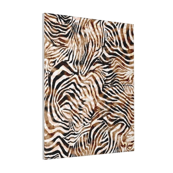 KLL Watercolor Zebra Print Canvas Wall Art, Canvas Painting Prints Canvas Art Wall Decor Home Decoration for Living Room Bedroom Office