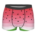 thumbnail image 1 of KLL Watermelon Men's Cotton Boxer Briefs Underwear-X-Large, 1 of 8