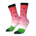 thumbnail image 1 of KLL Watermelon Print Cool Socks Men's Women's Crew Socks Funny Crazy Novelty Stockings, 1 of 6