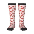 thumbnail image 1 of KLL Watermelon Print Cool Socks Men's Women's Crew Socks Funny Crazy Novelty Stockings, 1 of 6