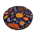 thumbnail image 1 of KLL Whimsical Autumn Forest Round Bar Chair Cushion Cover 13 inch ,Bar Stool Protector with Elastic, Soft Washable, 1 of 6