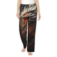 thumbnail image 1 of KLL Womens Abstract White Dragon Print Pajama Pants Soft Pajama Bottoms for Women Cozy Lounge Pants, 1 of 5