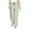 thumbnail image 1 of KLL Womens Cute Frog Print Pajama Pants Soft Pajama Bottoms for Women Cozy Lounge Pants, 1 of 5