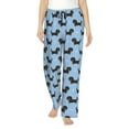 thumbnail image 1 of KLL Womens Dachshund Dog Print Pajama Pants Soft Pajama Bottoms for Women Cozy Lounge Pants, 1 of 5