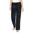 thumbnail image 1 of KLL Womens Mathematica Science Print Pajama Pants Soft Pajama Bottoms for Women Cozy Lounge Pants, 1 of 5