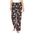 thumbnail image 1 of KLL Womens Paw And Bones Print Pajama Pants Soft Pajama Bottoms for Women Cozy Lounge Pants-Medium, 1 of 7