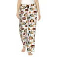 thumbnail image 1 of KLL Womens Submarines Print Pajama Pants Soft Pajama Bottoms for Women Cozy Lounge Pants, 1 of 5