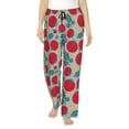 thumbnail image 1 of KLL Womens Tomato Print Pajama Pants Soft Pajama Bottoms for Women Cozy Lounge Pants, 1 of 5