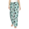 thumbnail image 1 of KLL Womens Winter Skiing Penguin Print Pajama Pants Soft Pajama Bottoms for Women Cozy Lounge Pants-X-Large, 1 of 7